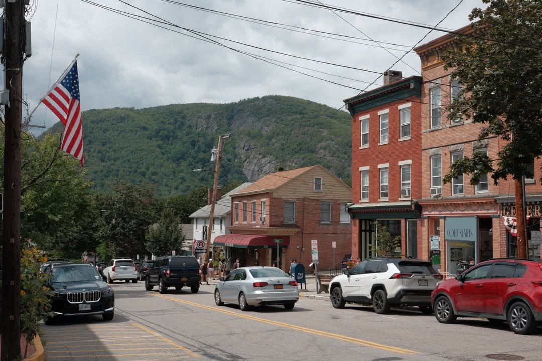 La strada principale di Cold Spring, Hudson Valley